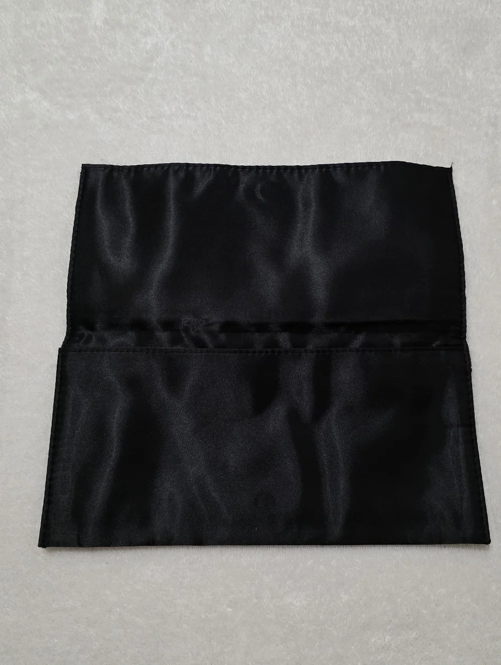 YVES SAINT LAURENT YSL Parfums Black Velvet Satin Evening Bag Clutch - Picture 3 of 8